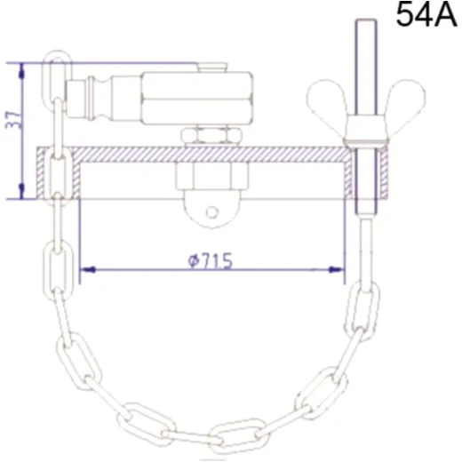 Connector cover nr.54 a