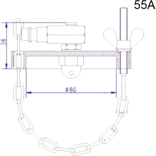 Connector cover nr.55 a