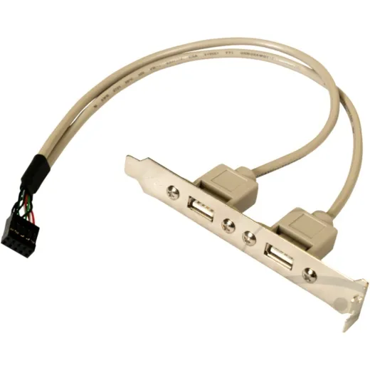 Slotblech usb 2.0 2x port