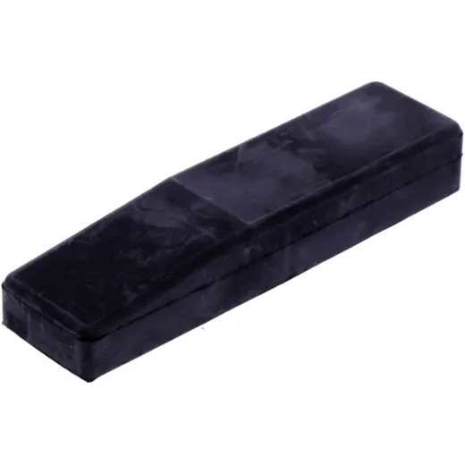 Rubber buffer montagearm