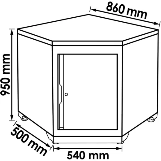 Eckunterschrank