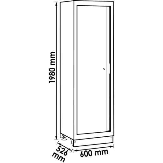 FLUEGELTUERSCHRANK