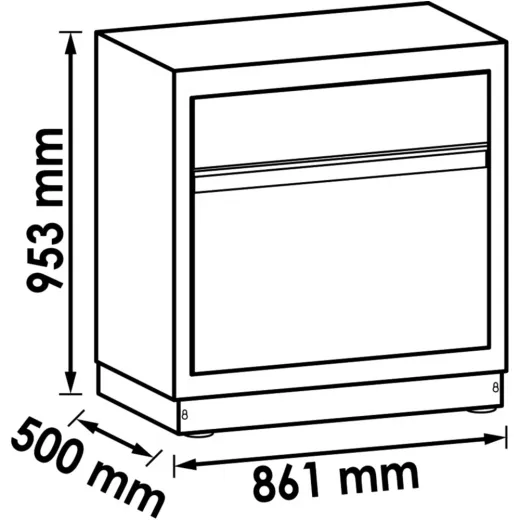 Abfall cabinet