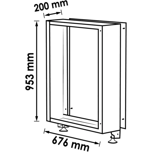 Cabinet 676 mm V6000042