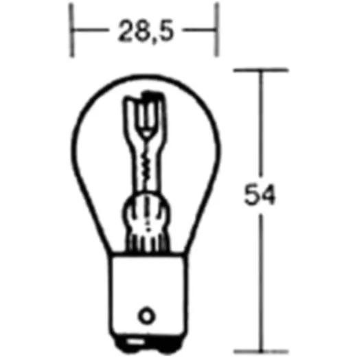 Bulb 6v18/18w jmp 1827JMP