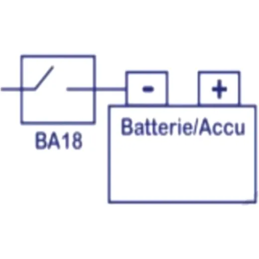 Battery master switch