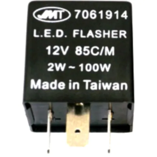 Electronic led flasher indicator relay