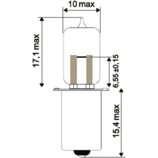 Bulb hs3 6v2.4w jmp