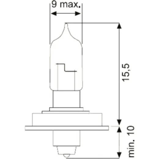 Lampe 12V15W JMP