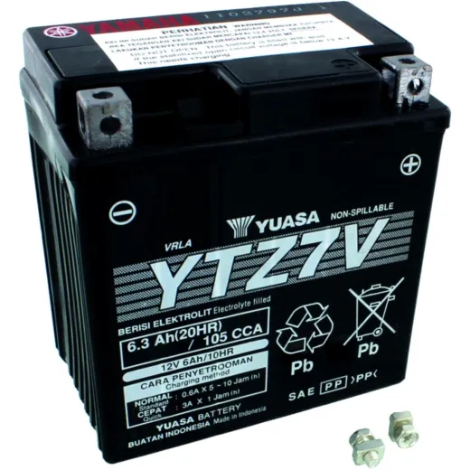 Battery Motorcycle YTZ7V WET ID