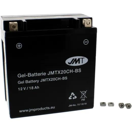 Motorradbatterie YTX20CH-BS Gel JMT
