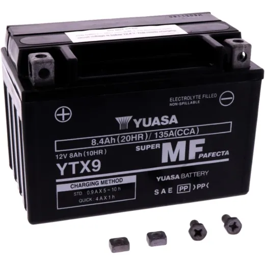 Battery motorcycle ytx9 wet yu