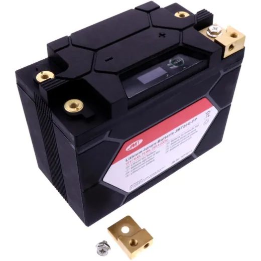Batterie Motorrad JMT20Q-FP JMT Lithium-Ionen mit Anzeige
