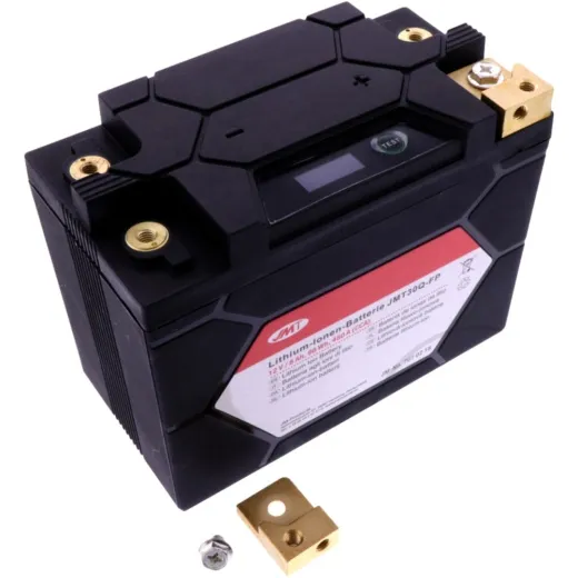 Batterie Motorrad JMT30Q-FP JMT Lithium-Ionen mit Anzeige