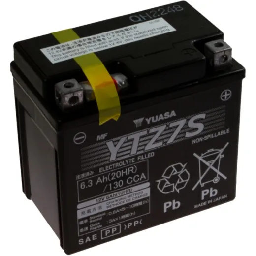 Motorcycle Battery YTZ7S YUASA
