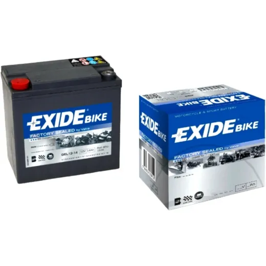 Motorcycle Battery GEL 12-14 EXIDE