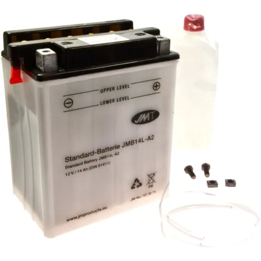 Motorcycle Battery YB14L-A2 JMT