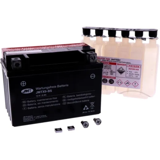 Motorcycle Battery YTX9-BS JMT