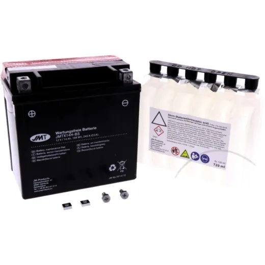 Motorcycle Battery YTX14H-BS JMT