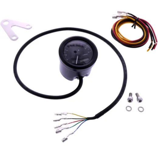 Tachometer elektrisch schwarz Daytona 60 mm