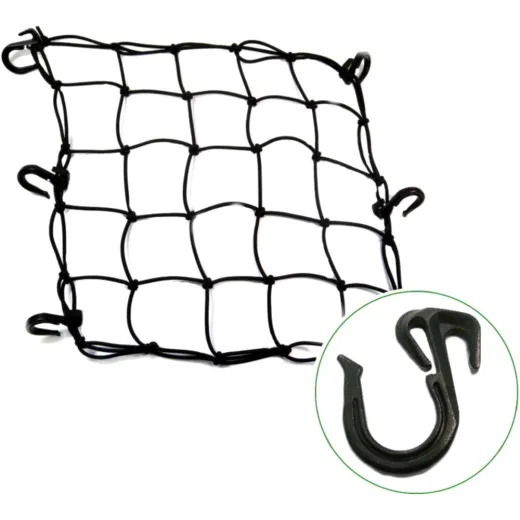 Cargo net 40x40cm 6 hooks