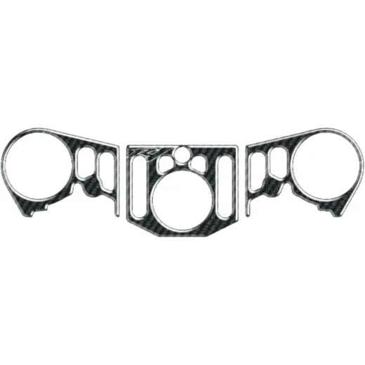 Top fork yoke protector carbon PPSR1
