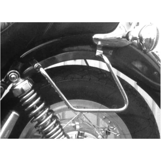Baggage Holder rear chrome 7596