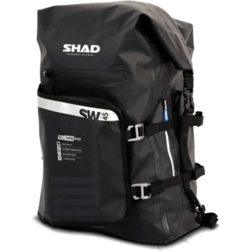 Bag black 40l shad
