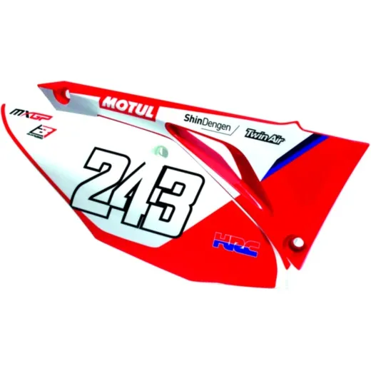 Sticker protector black bird racing