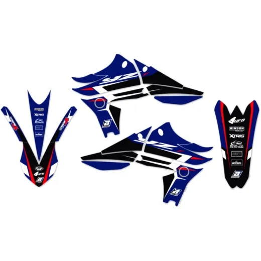 Sticker kit black bird racing 1108001