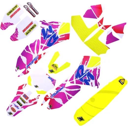 Sticker kit black bird racing 1108044