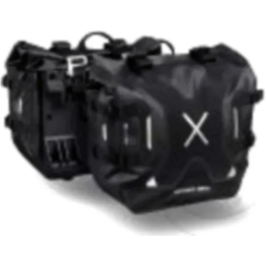 Satteltasche schwarz 2X30L Shad Inhalt 2 Stück TR50