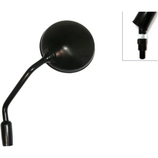 Mirror black left JMP BA19D0007BL