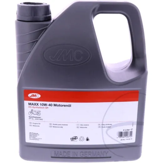 Engine oil 10w40 4-stroke 4l jmc