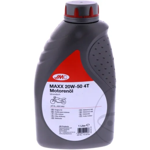 Motoröl 20W50 4T 1 Liter JMC