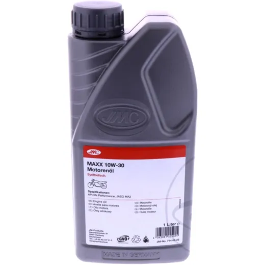 Motoröl 10W30 4T 1 Liter JMC Maxx synthetisch
