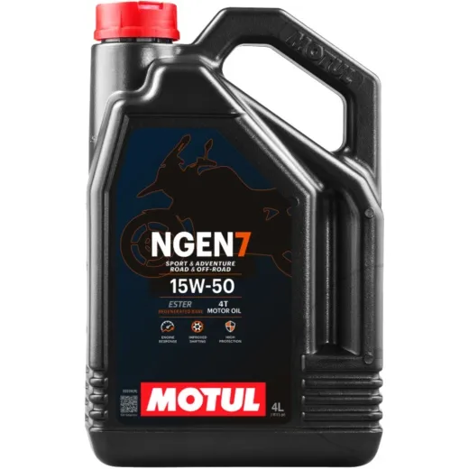 Motoröl 15W50 4T 4 Liter Motul synthetisch NGEN 7