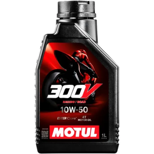 Motoröl 10W50 4T 1 Liter Motul synthetisch 300V Factory Line Road Racing
