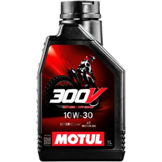 Motoröl 10W30 4T 1 Liter Motul synthetisch 300V Factory Line Offroad Racing