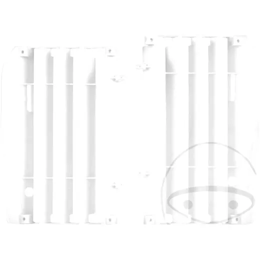 Radiator guards white