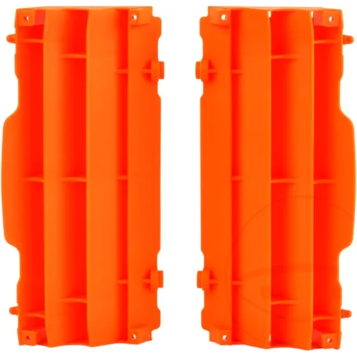 Radiator guards orange