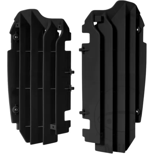 Radiator guards black