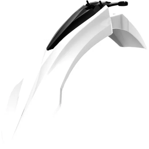 fender / guard plate front white