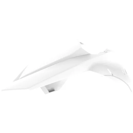 fender / guard plate rear white