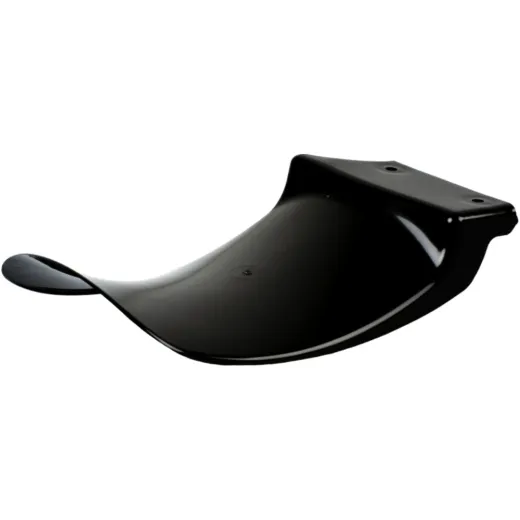 Rear shock protector black