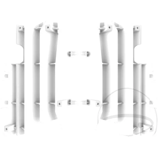 Radiator lamellas kit white 8459800001