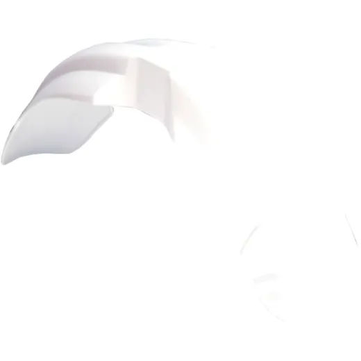 fender / guard plate front white 8566800005