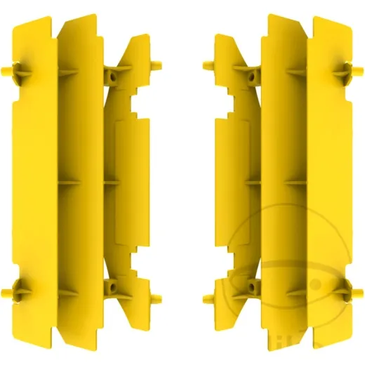 Radiator guards kit yellow01