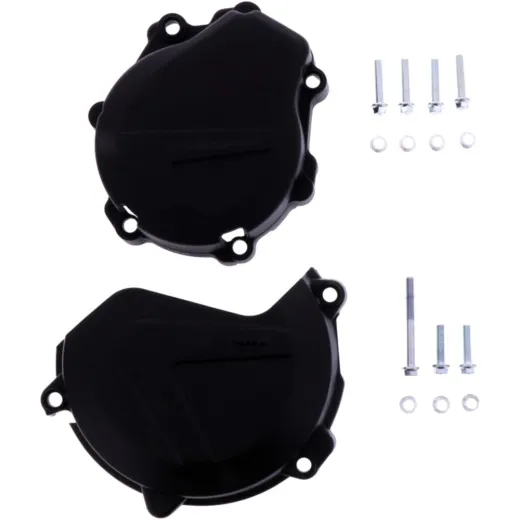Clutch/ ignition cover protector black 90991