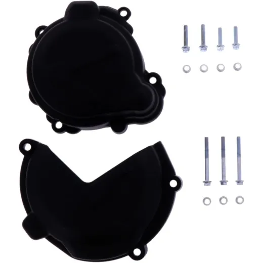 Clutch/ ignition cover protector black 91000
